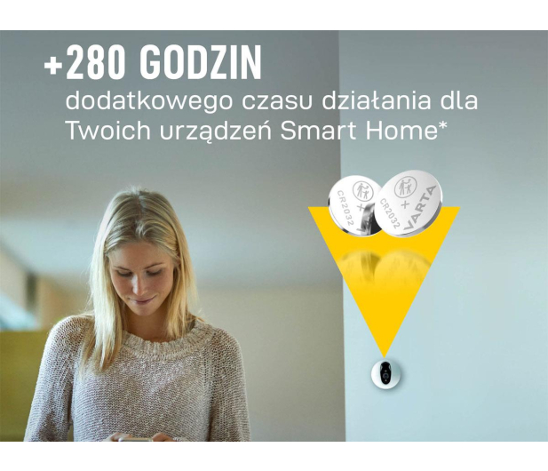 VARTA Litowe Baterie Pastylkowe CR2032 (4 szt.) 6032101404 - 1456633 - zdjęcie 3